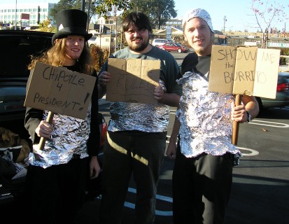 Chipotle Costume